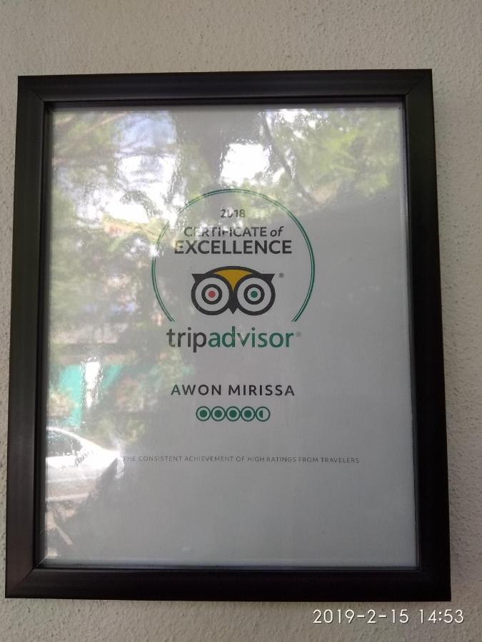 Awon Mirissa Hotell Eksteriør bilde